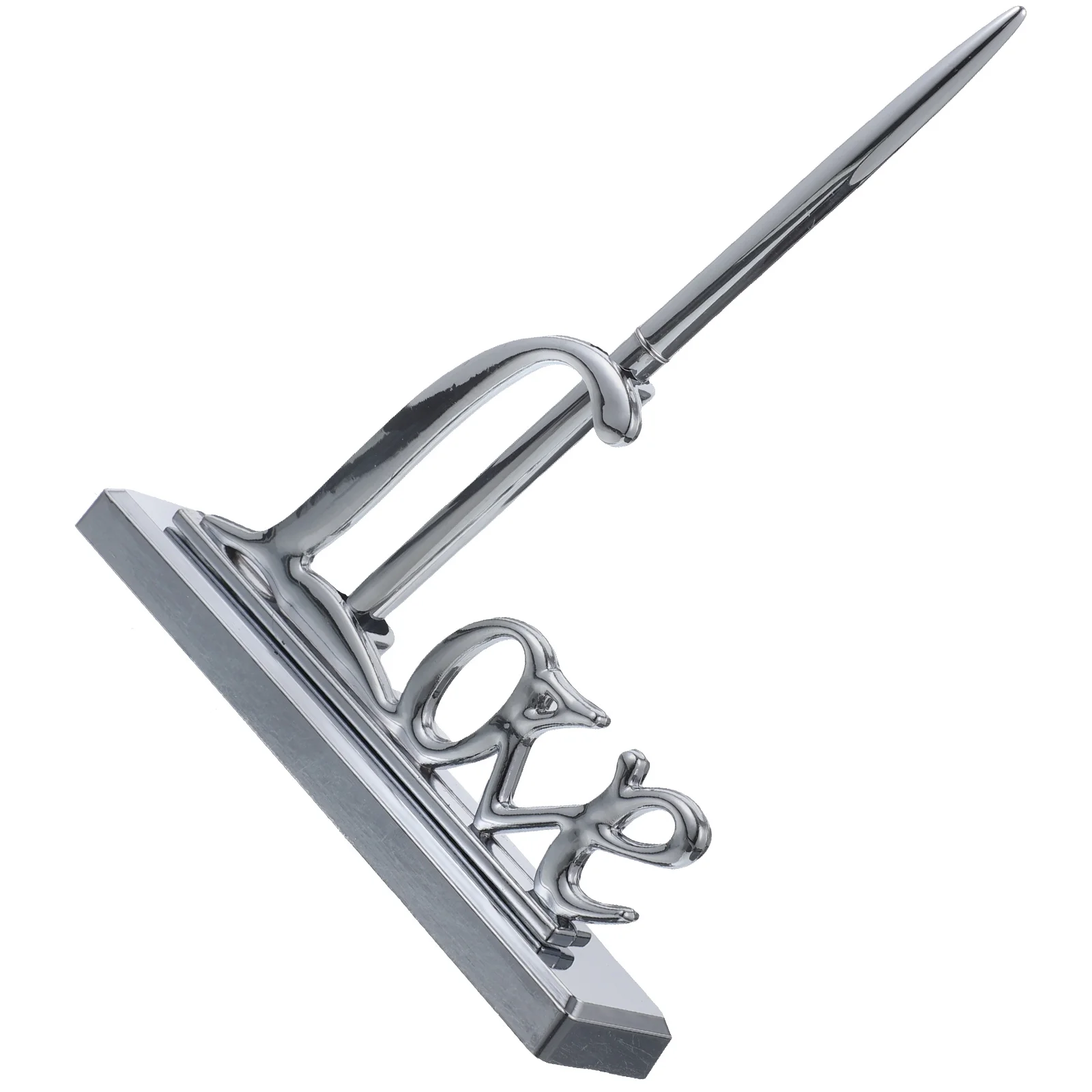 

Pen Holder + Love Wedding Bridal Shower Pens for Guest Book Signing Decor Penholder with Blessing Reception Counter Office