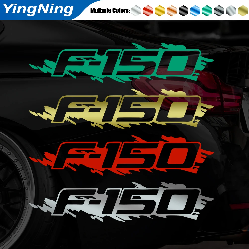 

F150 Car Sticker Vinyl Decal For Ford F-150 Raptor Pickup Truck Tailgate Side Window Decor Waterproof Reflective Auto Styling