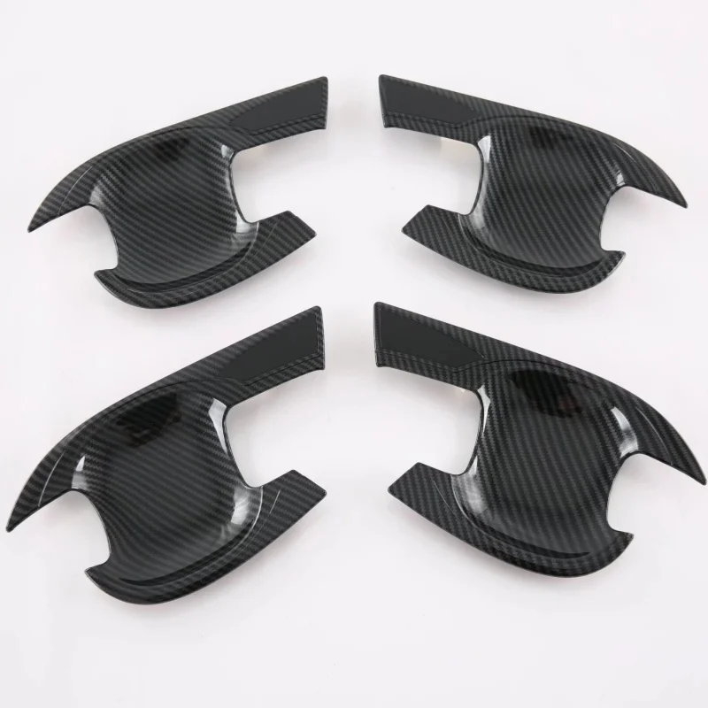 

Car Accessories For Kia Mohave Borrego 2020 2021 2022 2023 2024 Carbon Fiber Side Door Handle Bowl Cover Trim Protection Cap