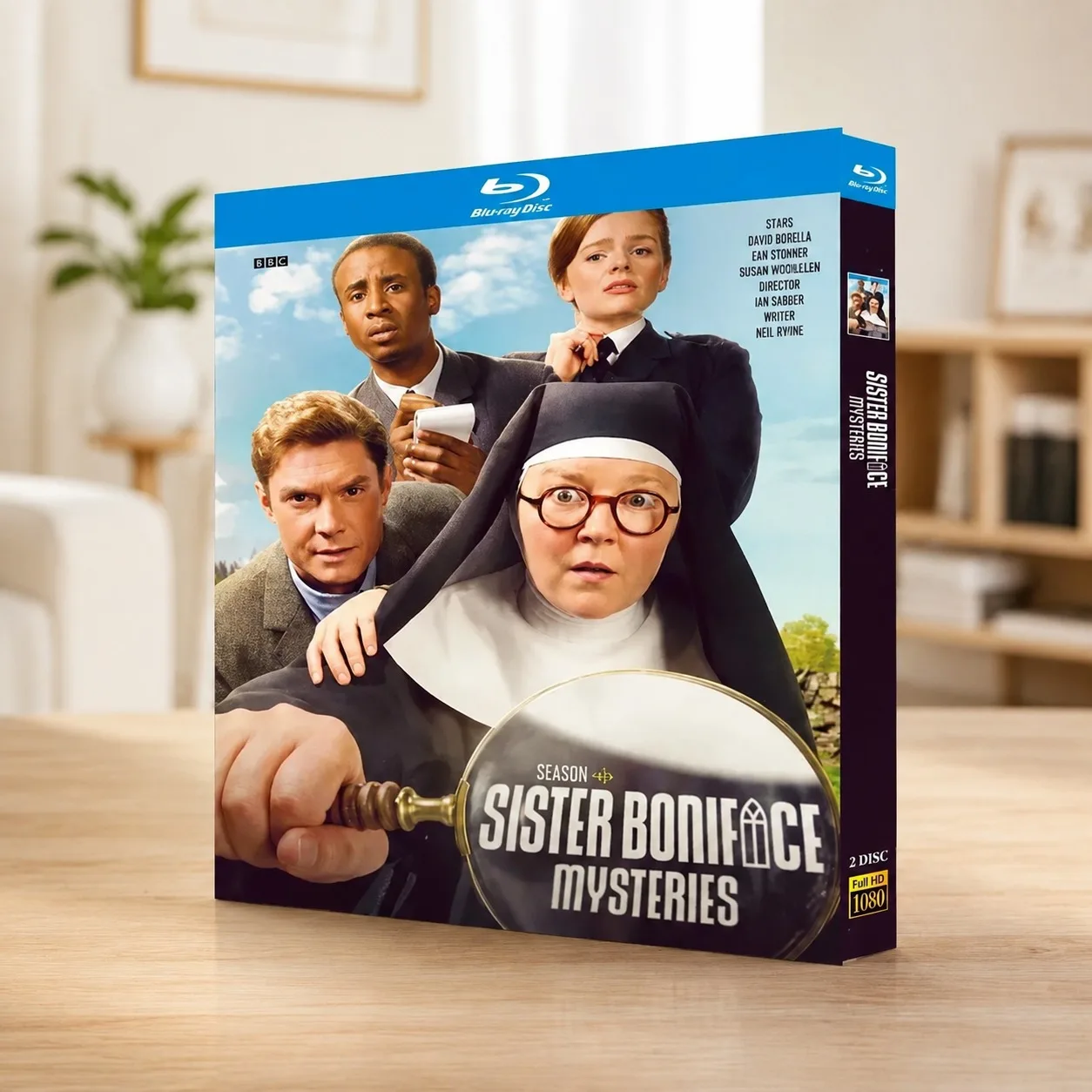 Hot Sister Boniface Mysteries Season 4 (2025) 2-Disc Blu-ray disc  High Definition BD