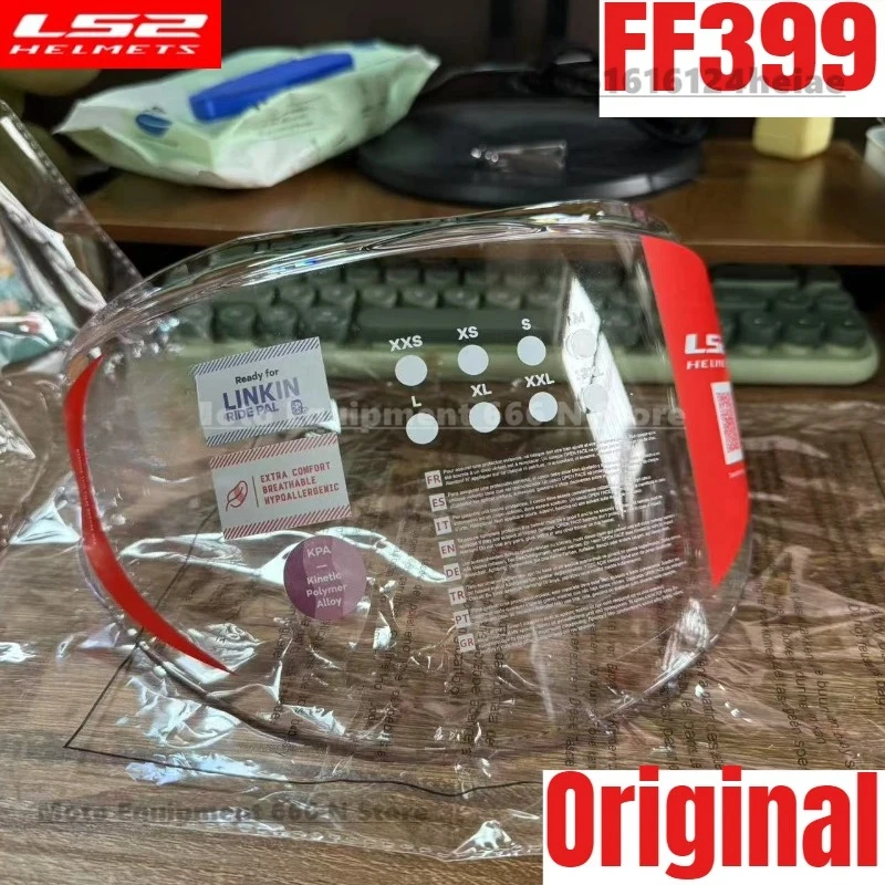 

Оригинальный шлем LS2 FF399 с задней крышкой, специальные линзы HD, прозрачные линзы, солнцезащитный козырек для лица