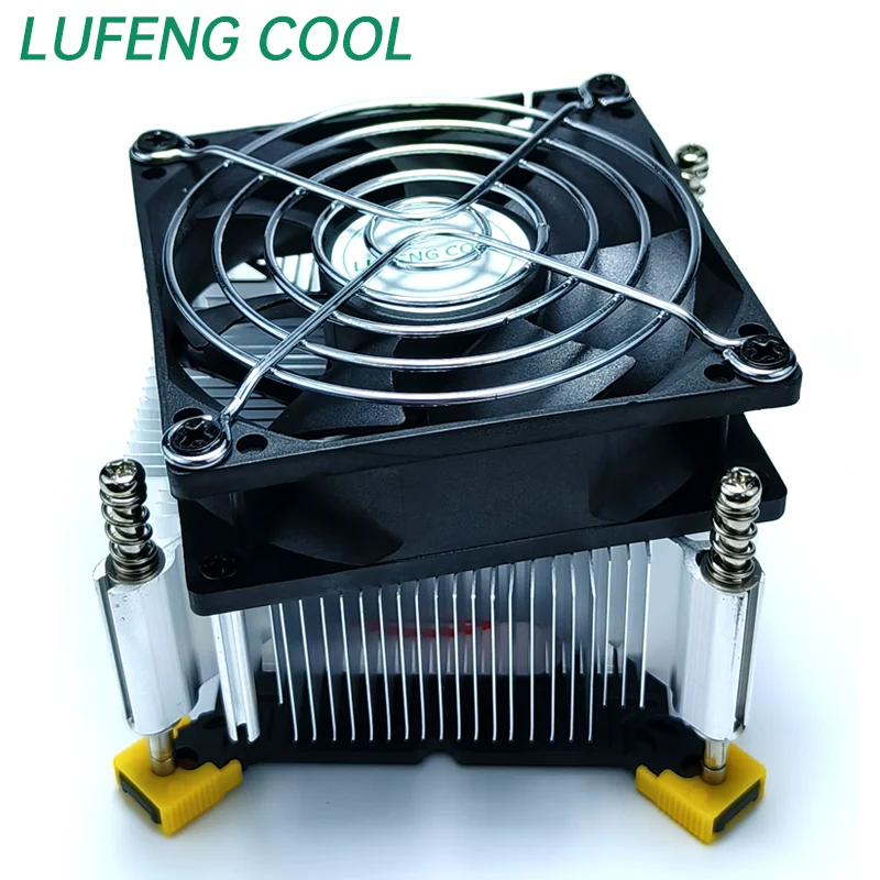 Lufeng cool cpu kühler x58 lga1366 1150 1151 1155 1156 1200 1700 Aluminium Kupfer l1700 Low Profile Computer CPU Kühler