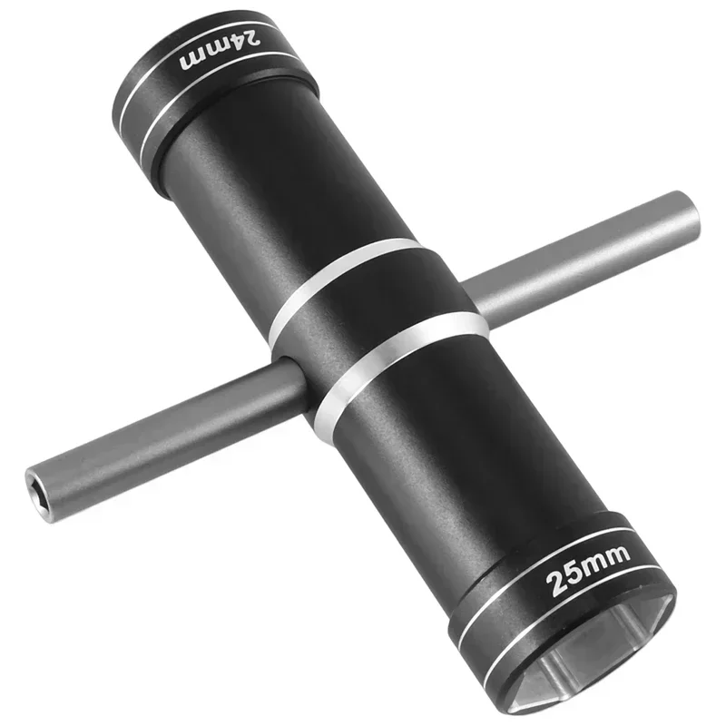 24Mm 25Mm 4,0 Mm 5,5 Mm 1 pieza modelo llave de rueda de coche apto para 1/5 Arrma TRXS HPI Baja KM RV 5B 5T 5SC LOSI RC Car