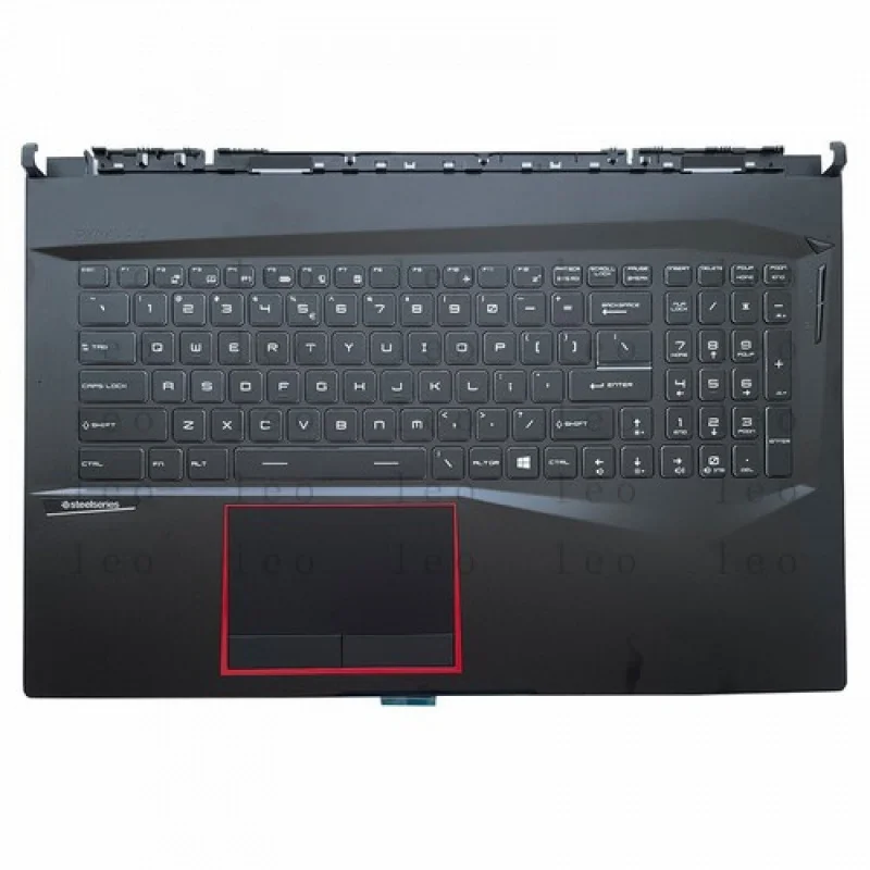 

LL For MSI GE75 RAIDER 8RF 8RE MS-17E1 Upper Case Palmrest Cover With RGB Keyboard