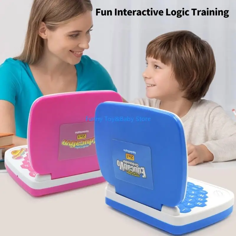 Dispositivo apprendimento bilingue spagnolo inglese per bambini con tasti interattivi colorati Giocattolo educativo portatile