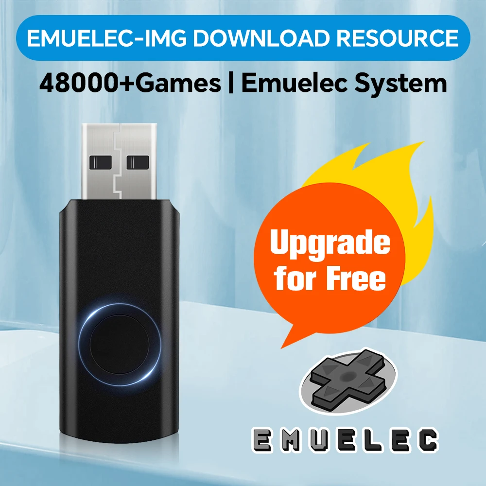 نظام Emuelec تنزيل الموارد 48000+ لعبة ترقية الألعاب مجانًا لـ PS1/ PSP/ NES/ GBA/ SNES /N64 إلخ لنظام التشغيل Windows 8.1/10/11