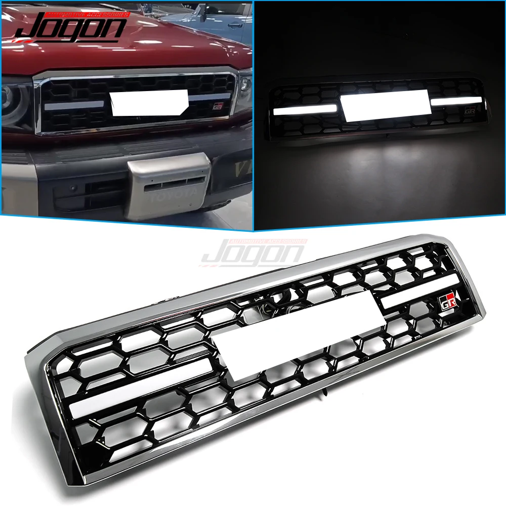Great Quality Car Front Grille Modified Light Grille Bumper Grille Accessories for Toyota Land Cruiser 70 Series LC76 LC79 LC71 view 2