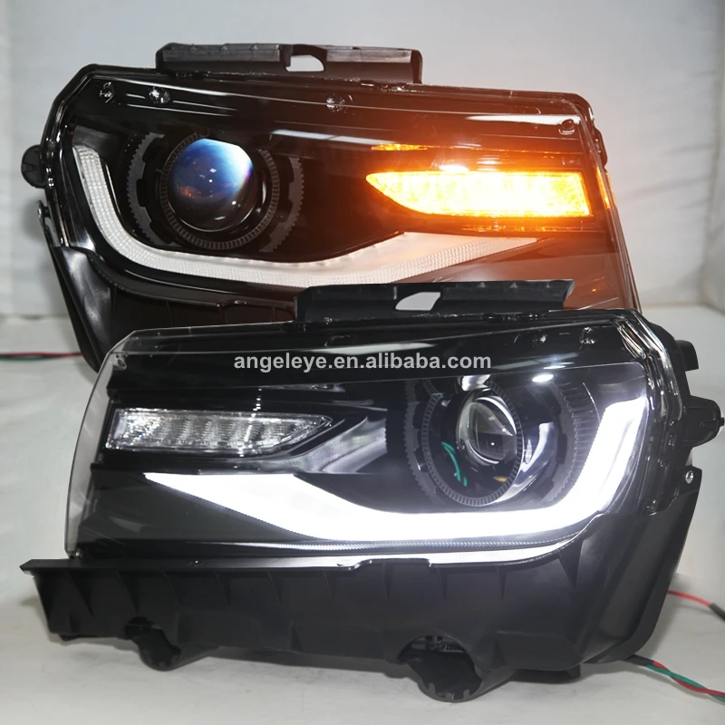 For Chevrolet Camaro LED Head Light 2013-2015  Moving  YZ