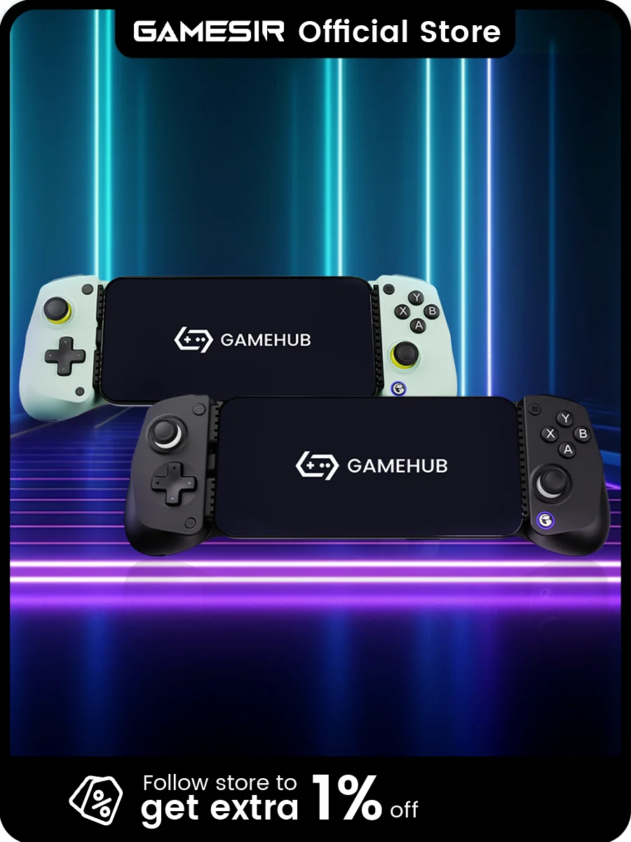 GameSir X5 Lite Mobilny Kontroler do Gier dla Androida i iPhone'a 16/15 - Lekka Konstrukcja, Efekt Halla, Brak Dryfu, Personalizacja za pomocą aplikacji — zdjęcie produktu 7