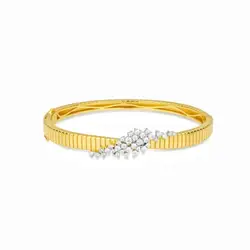 Bellux Real gold Plated Sterling Silver Bangle bracelets women jewellery women Original and pure 925 sterling silver bracelets
