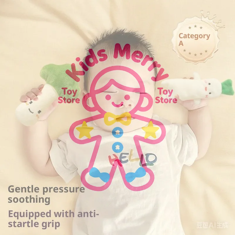 1/2 قطعة لعبة مهدئة للأطفال دمية فواكه قطيفة للرضع مضادة للشتاء أثناء النوم المعونة عقد حلقة لعبة مريحة لحديثي الولادة #1