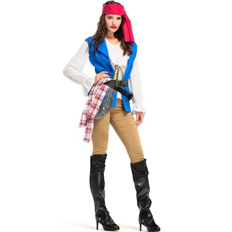 

Halloween Adult Party Cosplay Pirate Female Costume