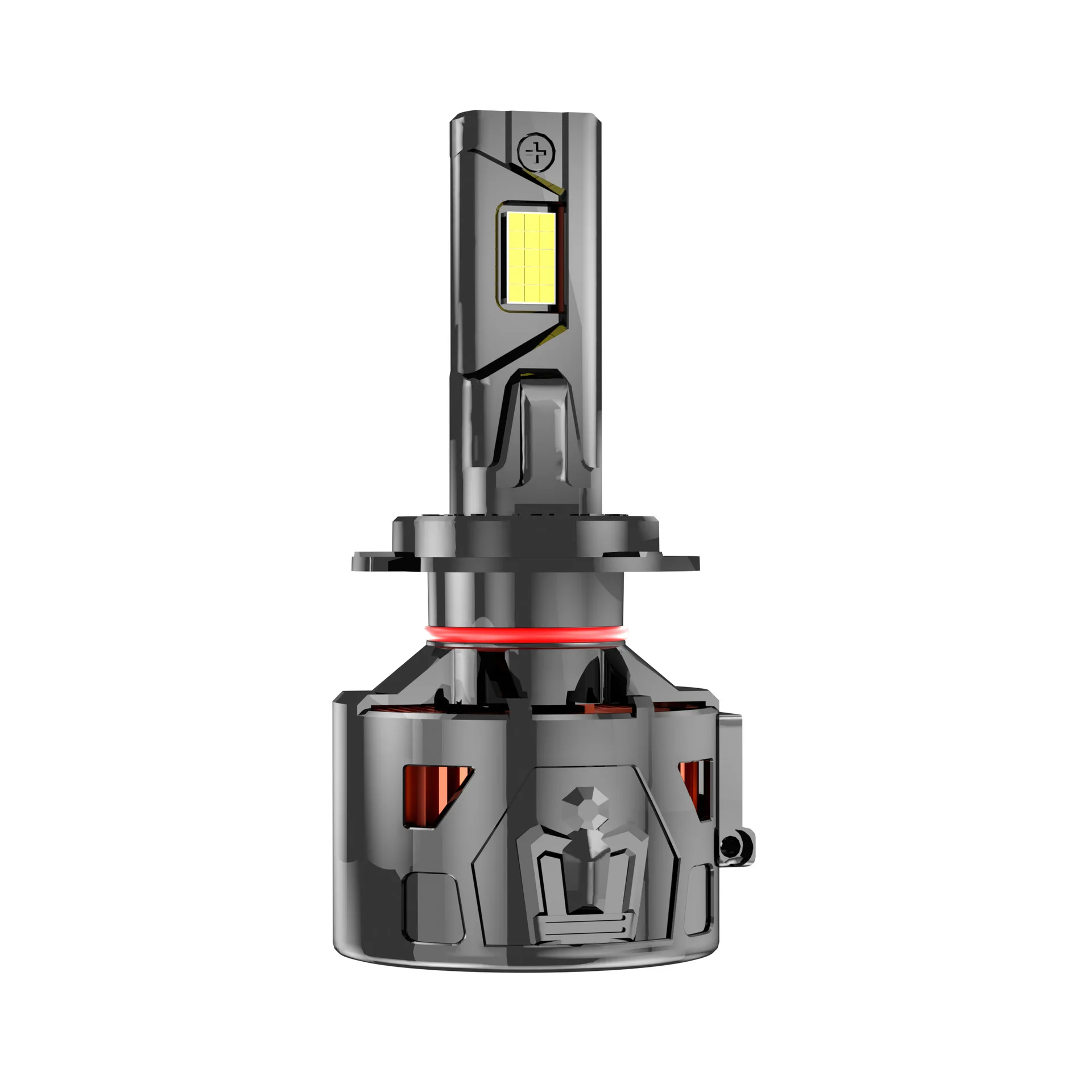 

330W 33000LM Triple Copper Tube LED Headlight 4300K Warm White Ultra Bright Car Front Lamp Penetration Car Accessories