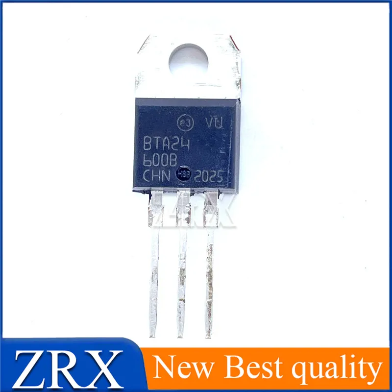 5Pcs/Lot New BTA24-600B BTA24-600 TO-220 24A 600/800V SCR