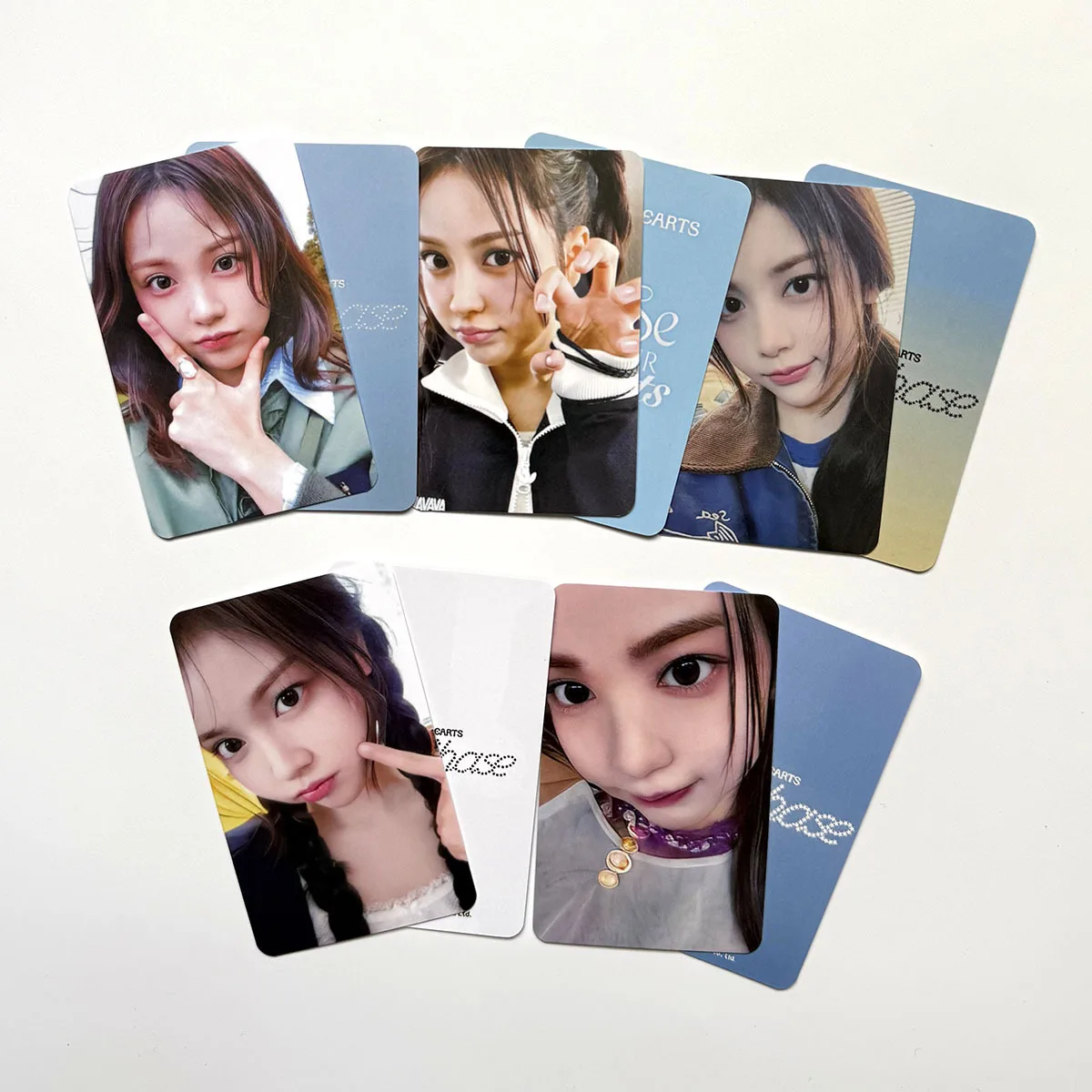 5 ピース/セット KPOP Hearts2Hearts 新アルバムチェイスフォトカード