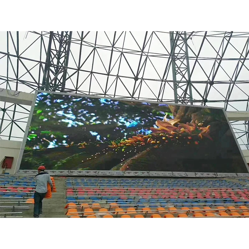 تحديث عالي، نوعية جيدة، لافتات رقمية كاملة الألوان للإعلانات الخارجية/لوحة نتائج Led للرياضة #2