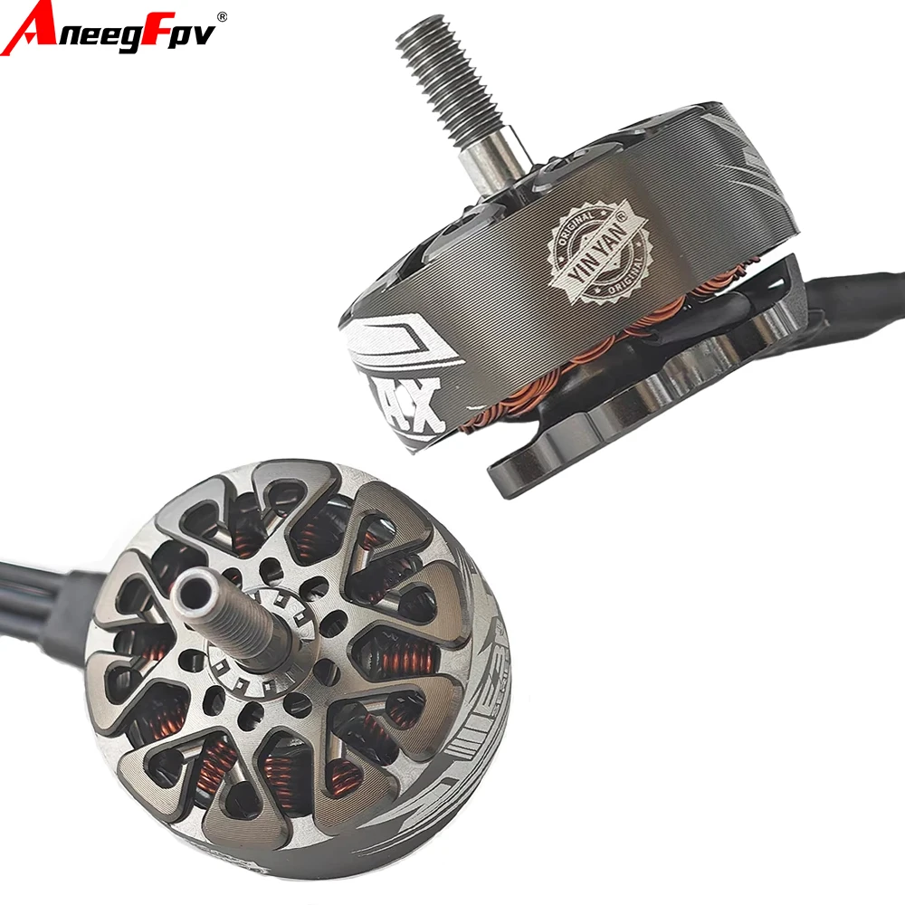 

EMAX ECOIII 2207 1700KV/ 1900KV/ 2400KV 3-6S Brushless Motor Compatible 5-5.5inch Propellers for 5inch RC FPV Racing Drone