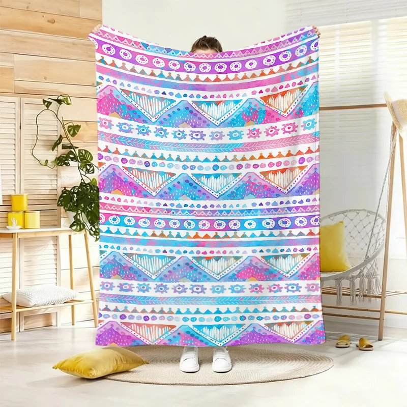 Boho Tribal Arrow Throw Blanke - Home Office Guest Room 评论和价格