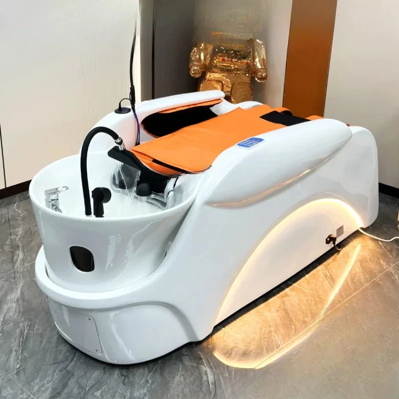 

Automatic Intelligent Massage Shampoo Bed Cosmetology Shop Beauty Salon Head Treatment Water Circulation Fumigation