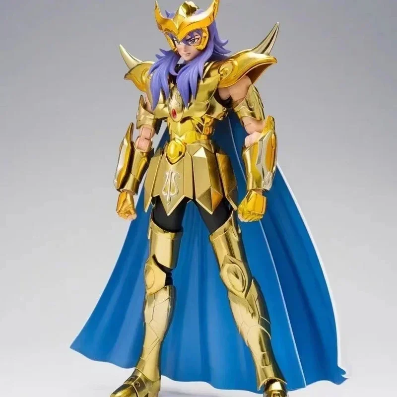재고 있음 Metal Club/MC Saint Seiya Myth Cloth EX 양자리 Mu/물고기자리/황소자리/물병자리 Camus Knights of the Zodiac 애니메이션 액션 피규어