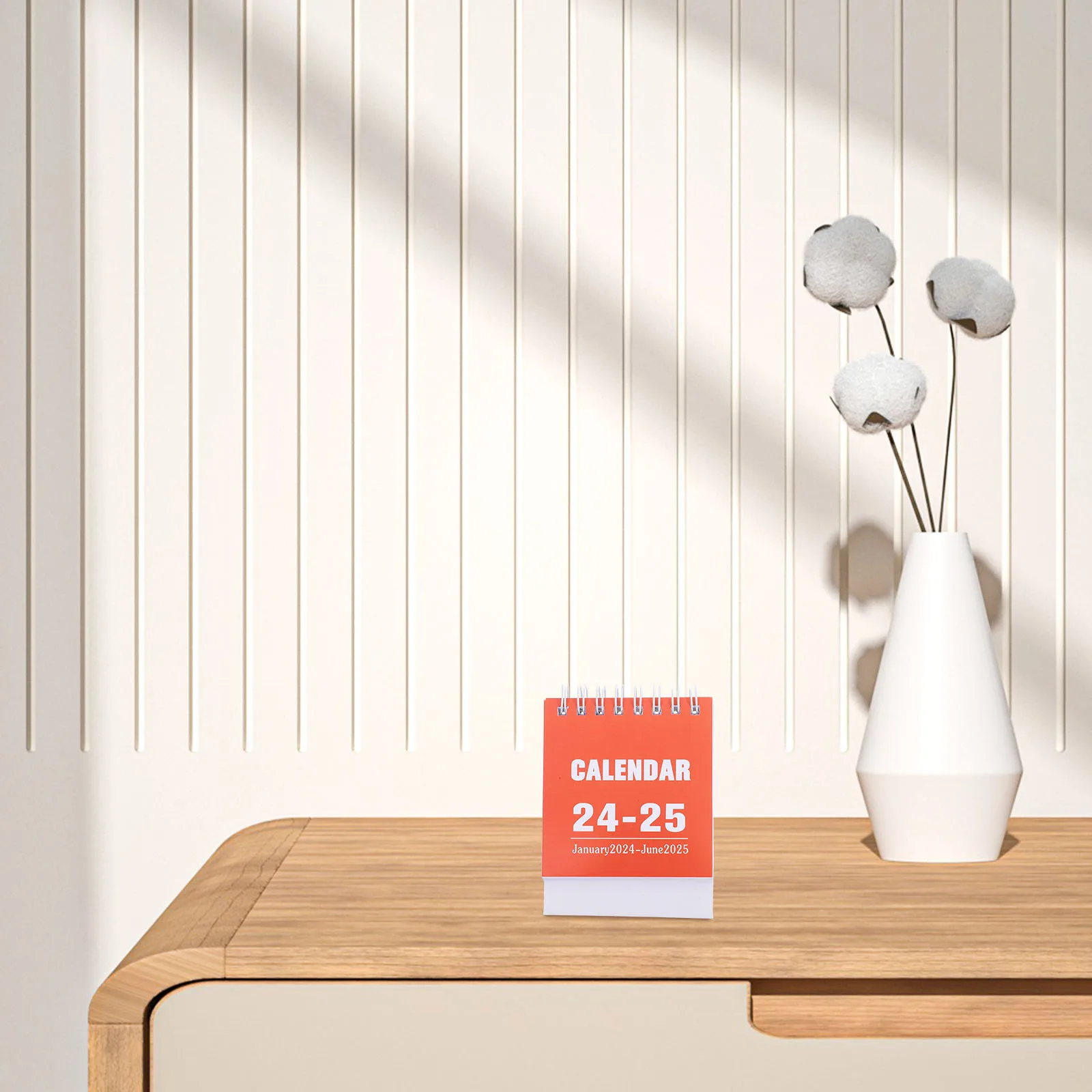 

Mini Desktop 2024-2025 Small Desk For Office Home Decorative Standing Flip Calendar Daily Use Household Organizer Office