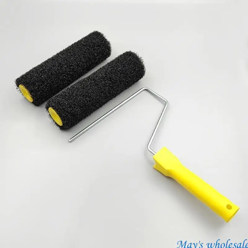 Portable 9.8Inch Roller Brush Smooth & Even Coating Tool Putty Roller Durable 448A