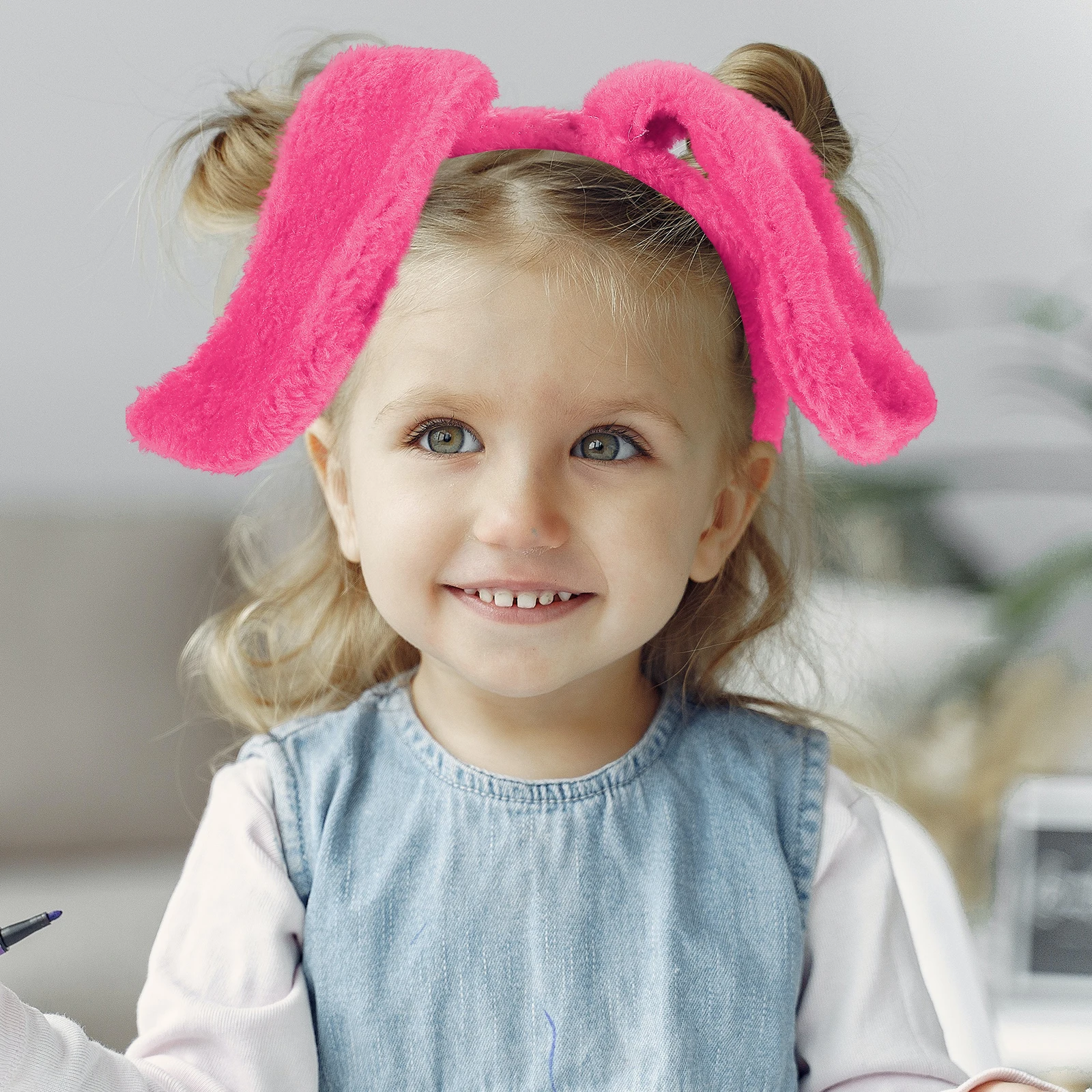 

Dog Ear Hair Hoop Women Puppy Costume Accessories Festival Party Supplies Animal Ears Headband Hair Band