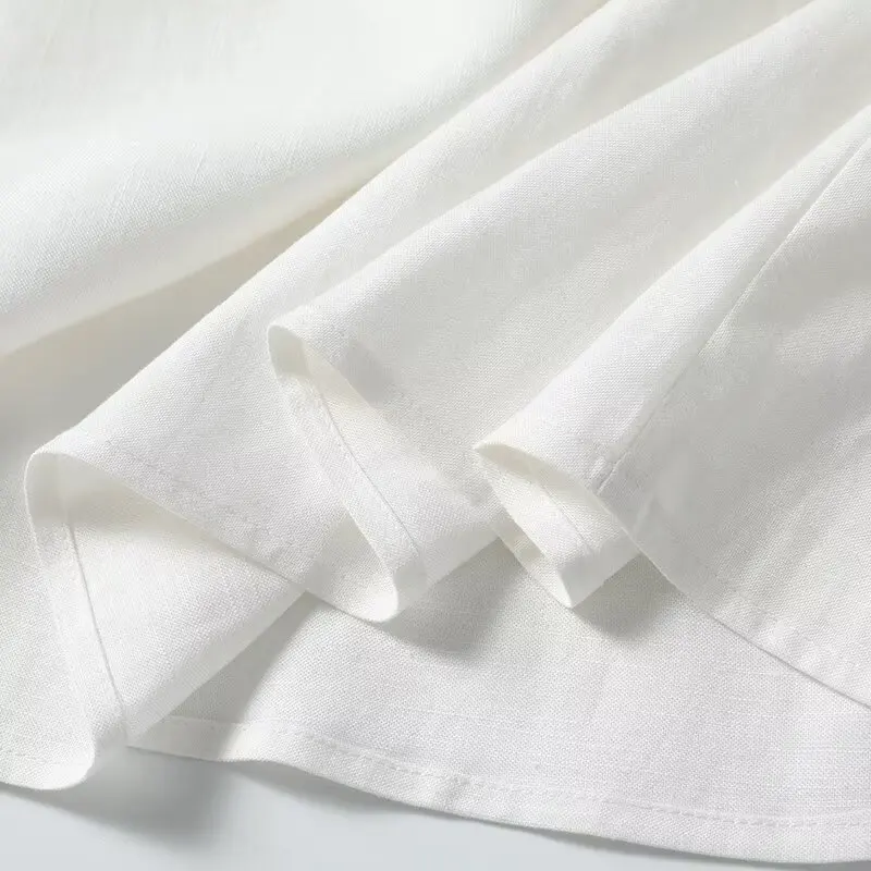 Maxdutti French Minimalist And Fashionable Women's Fashion Elegant Basic Shirt Summer Blouse Women Tops Suspender Shirt