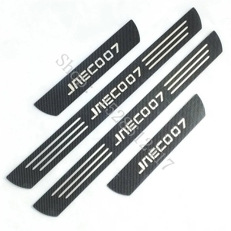 Para CHERY JAECOO J7 2024 2025 2026: Protetor de Soleira de Porta em Aço Inoxidável, Acessório de Estilo Automotivo