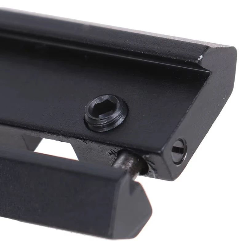 Adapter z mocowaniem typu jaskółczy ogon 11 mm na szynę Weaver/Picatinny 20 mm - Konwerter podstawy montażowej lunety do karabinów myśliwskich (Akcesorium do karabinów) — zdjęcie 4