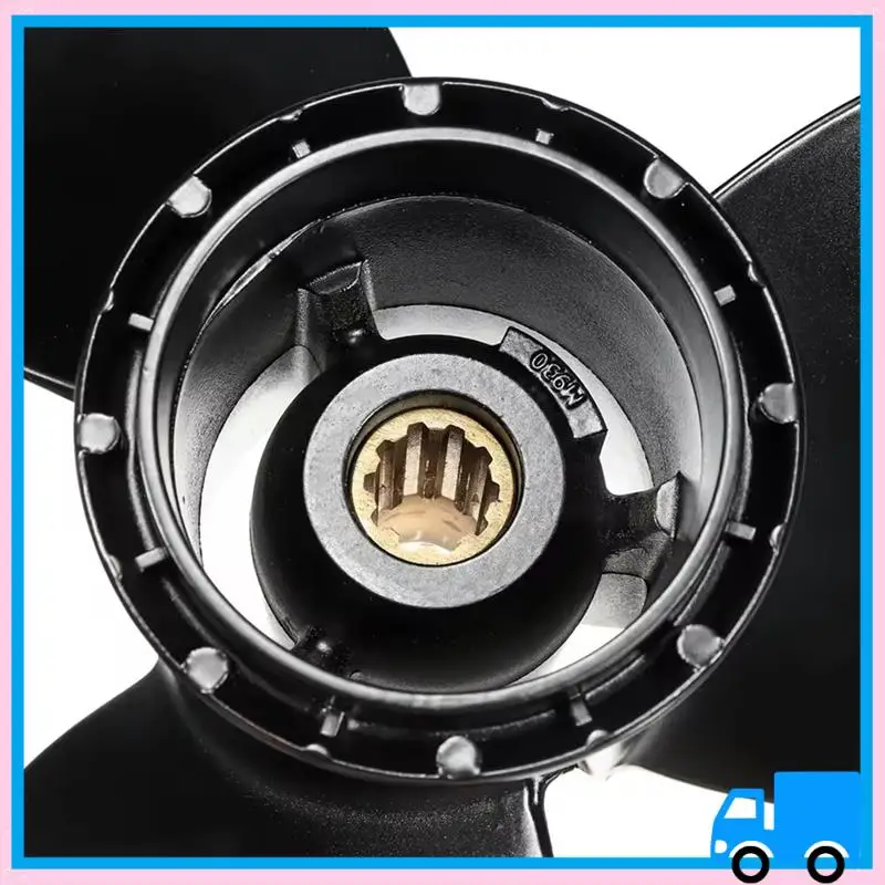 

Lasting For Suzuki 20-30HP 58100-96420-019 10 1/4 X 11 Boat Outboard Propeller 10 Spline Tooths R Rotation 3 Blades Black