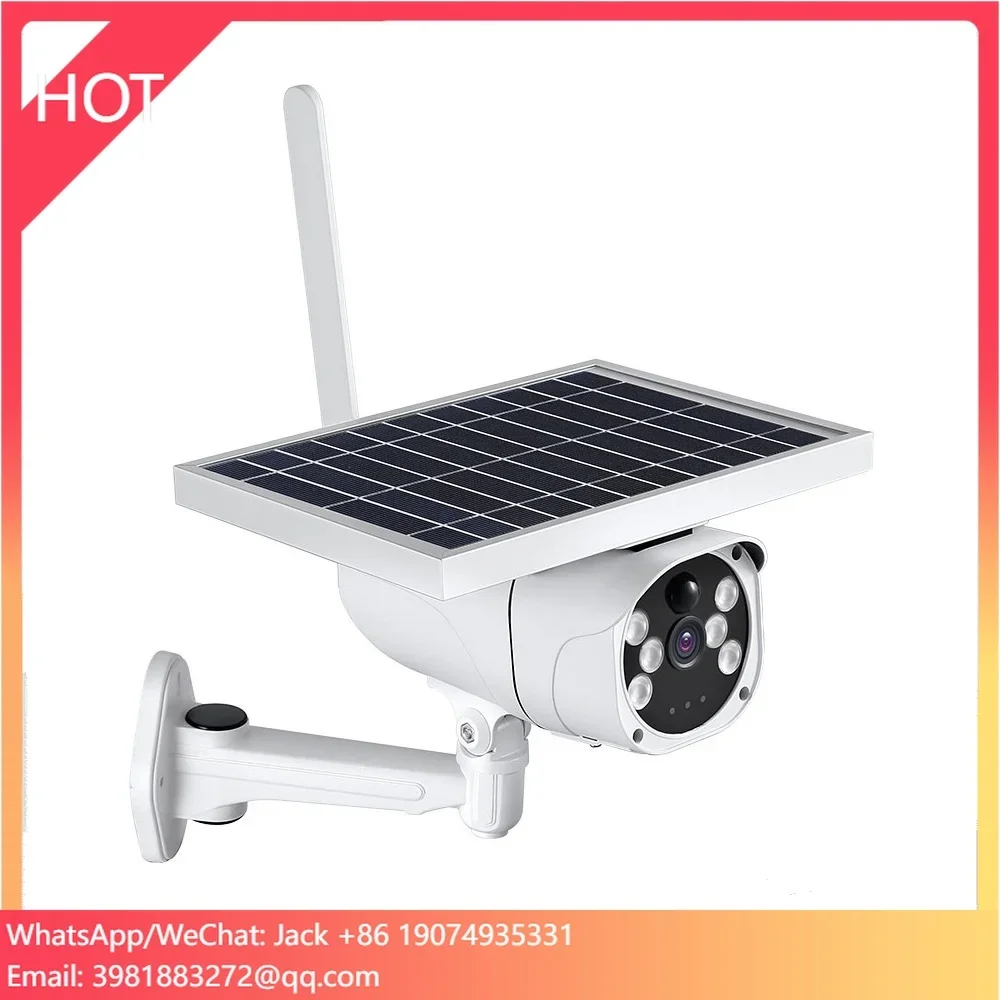 

Outdoor HD Mobile GSM 3G 4G LTE Enabled Solar Powered Security Camera