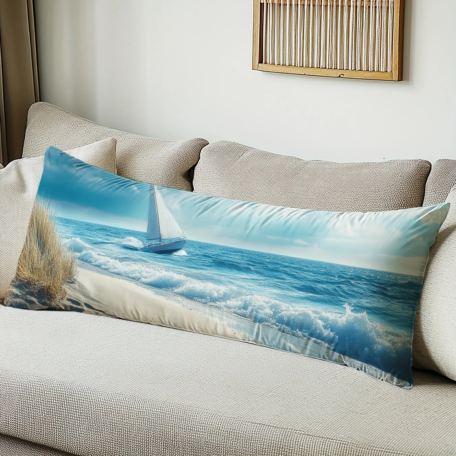 [Autumn/Winter Bedroom Refresh] Luxurious Full-Body Pillowcase, High-Quality Polyester Material Fabric | Super Soft And Breathab