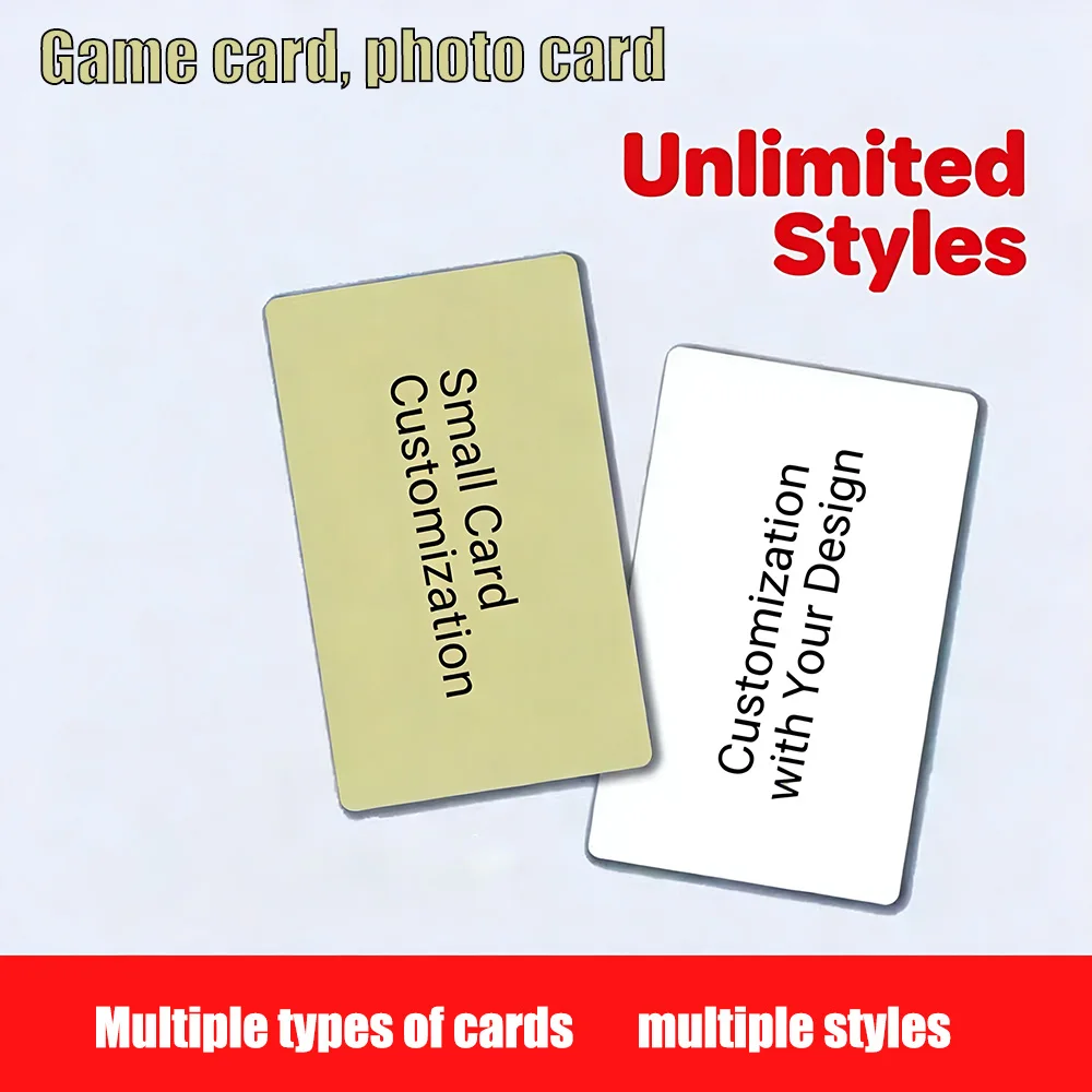 Customized Game  Card/DIY Any Card Trading Card Picture, Gift for Lovers Card Gifts for Valentine Wedding Her,Custom Card