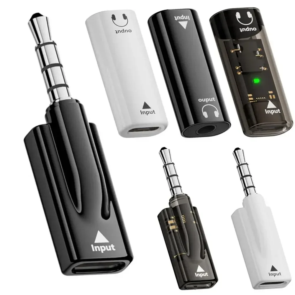 Male to Female USB Type-C to 3.5mm Converter HiFi Plug and Play Audio Adapter DAC No Delay USB-C to AUX Connector Game Karaoke