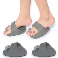 Zapatillas correctoras de piernas, soporte para arco de diseño científico, ajustador de inversión de pie para hombres y mujeres, ropa para el hogar, mejora de la marcha