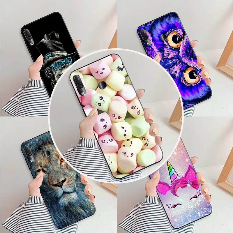 For Lenovo Z5 L78011 6.2 inch Case Shockproof Silicone Soft TPU Phone Cover for Lenovo Z5 Case Bumper Fundas Cute