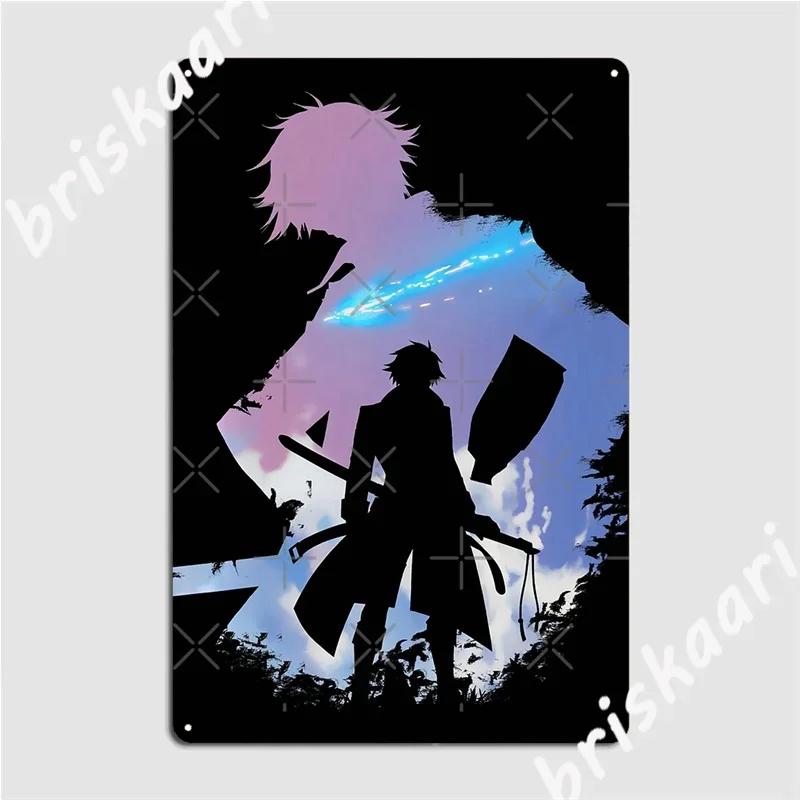 Letreros de metal personalizados de Trails Of Cold Steel Rean Schwarzer, póster de cine, cocina, fiesta, carteles de hojalata
