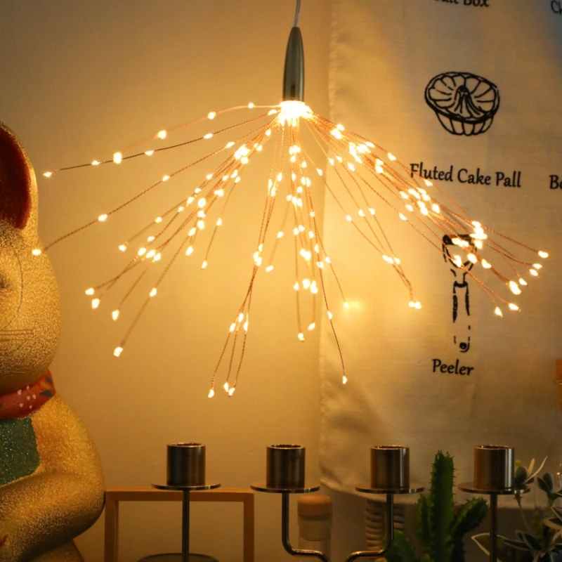 Solar LED Light Outdoor Waterproof Garden Sunlight Powered Landscape Light Firework Garden Lights Lawn Garden Decor Solar Light