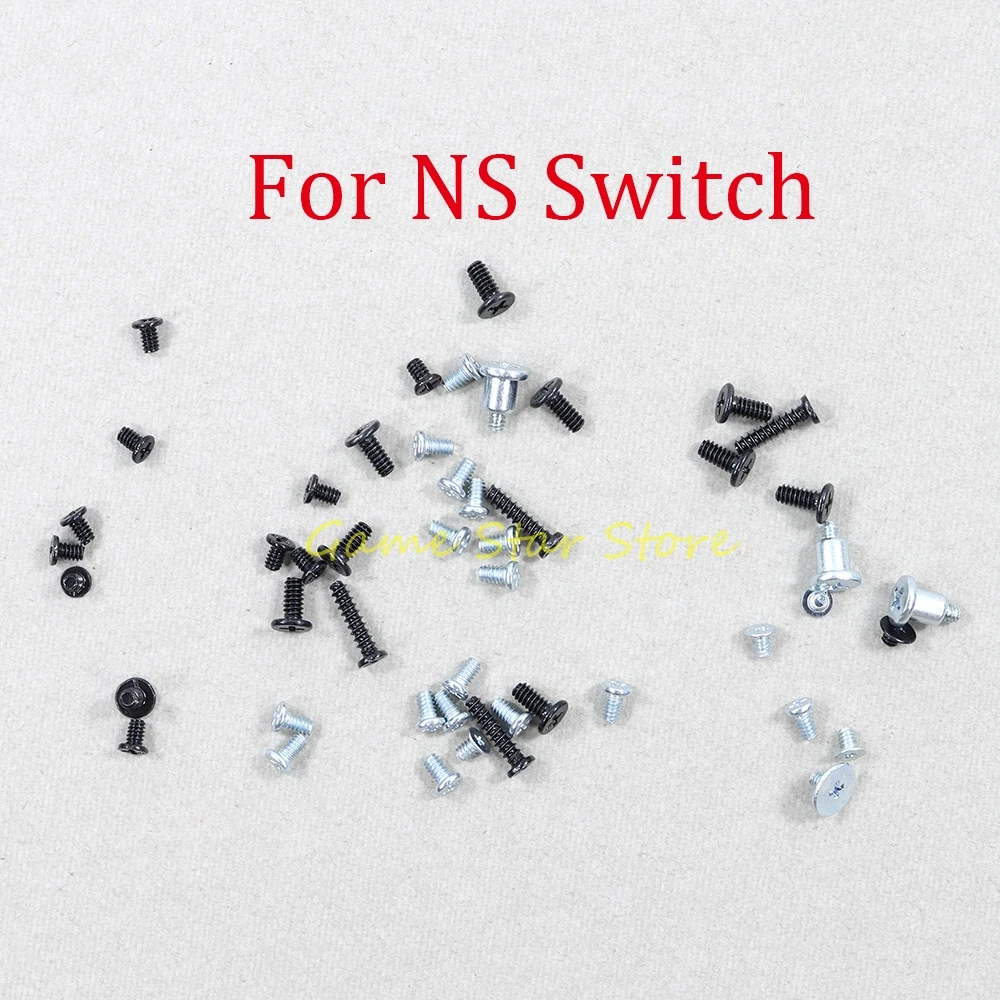 1set Replacement For Nintendo Switch NS Console Host Full Set Screws Mount Repair Kit Game Accessories