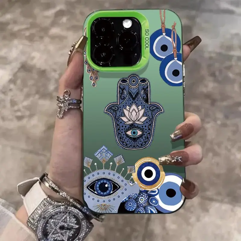 Octopus Eye Pattern Case for Samsung Galaxy A16 A06 A35 A55 A25 A05S A15 A54 A34 A24 A14 A05 A04 4G 5G Matte Back Cover