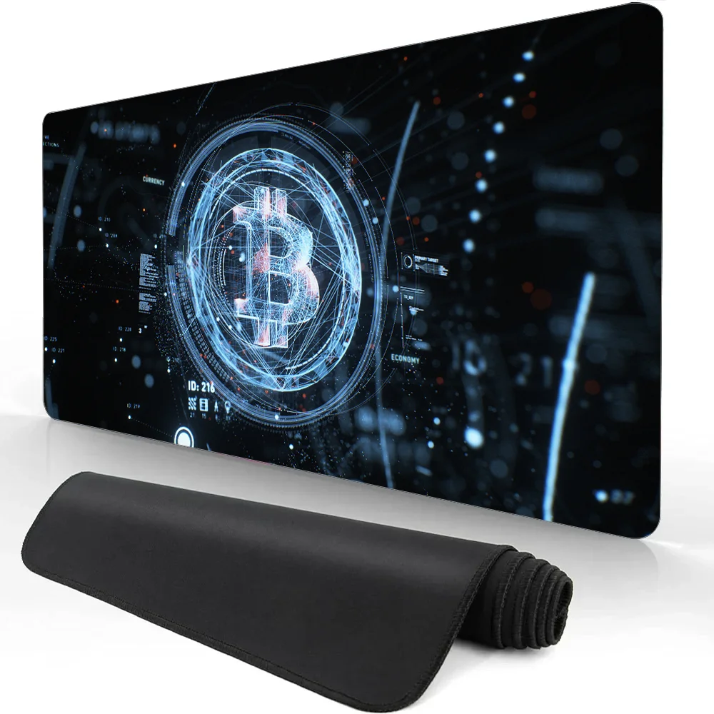 

Новые поступления, биткойн-логотип, красивый индивидуальный ноутбук, игровой коврик для мыши XXL, размер для CS GO, игровой плеер, настольный ПК, компьютер, ноутбук