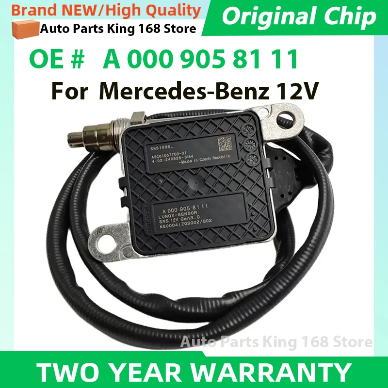 

A0009058111 A0009053109 0009058111 Nitrogen Oxygen NOx Sensor 12V for Mercedes-Benz A B C E GLE GLS W177 W247 W205 A205 C205 A00