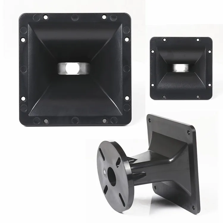 VYOPBC 2PCS Stage Speaker Horn Integrated Adapter Plate ABS Tweeter Horn