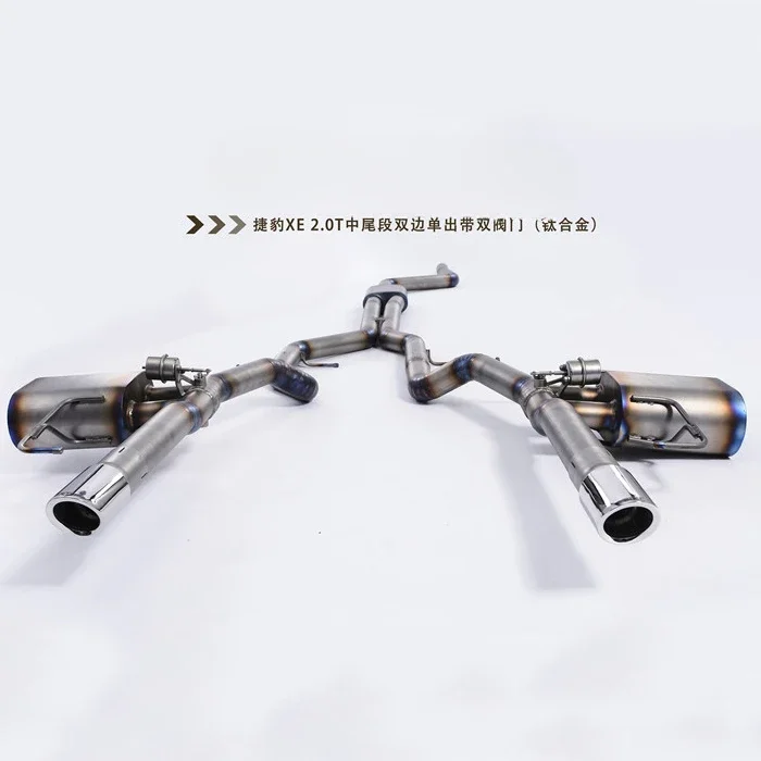 Exhaust Mufflers For JAGUAR XE Exhaust Tip Catback With Quad Double Tip