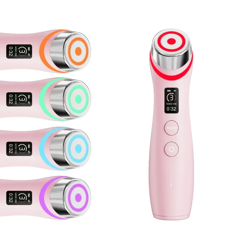 

【SELL FAST 】6-In-1 Real Glow Beauty Device Looking Glass Skin With Enhanced Absorption,Radiance, Elasticity, Pore Care LED Anti