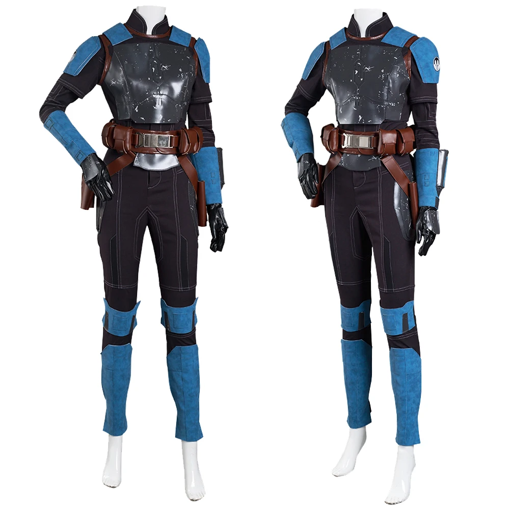 Bo Katan Cosplay Fantasy Battle Armor Movie Bounty Hunter 2 Costume Disguise Adult Women Cosplay Roleplay Fantasia Outfit Female