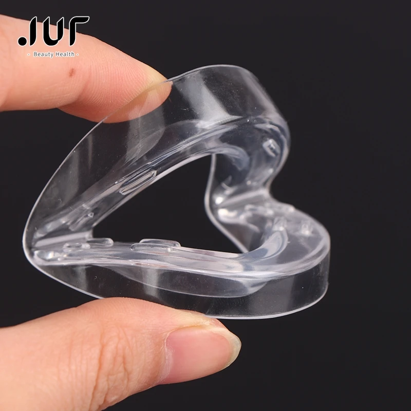 

Foldable Stop Snoring Mouthpiece Sleep Apnea Guard Bruxism Apnea Anti Snore Pure Anti Grinding Double Layer Aid Snore Sleeping