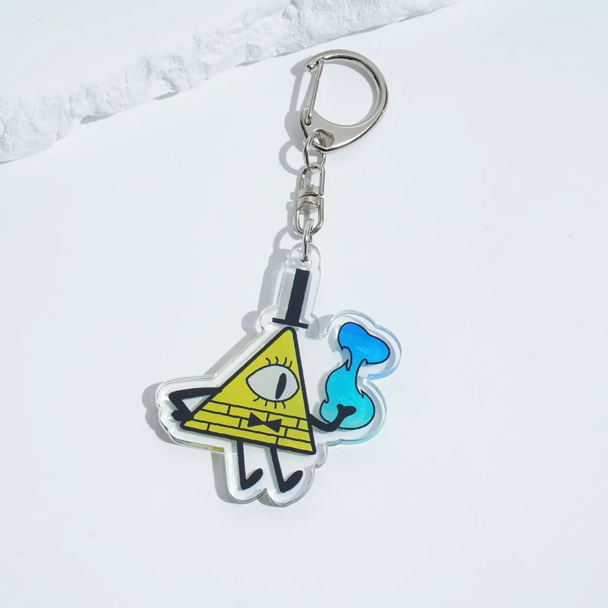 Acrylic Cartoon Anime Pendant Keychains Holder Car Key Chain Key Ring Phone Bag Hanging Jewelry Gifts Accessories Gravity Falls