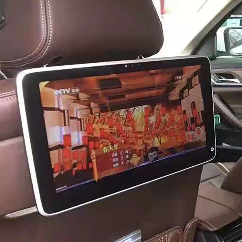 Android Headrest Monitor 11.6 Inch IPS Screen Vehicle Display With Wifi Mirroring Rear Car Video Player